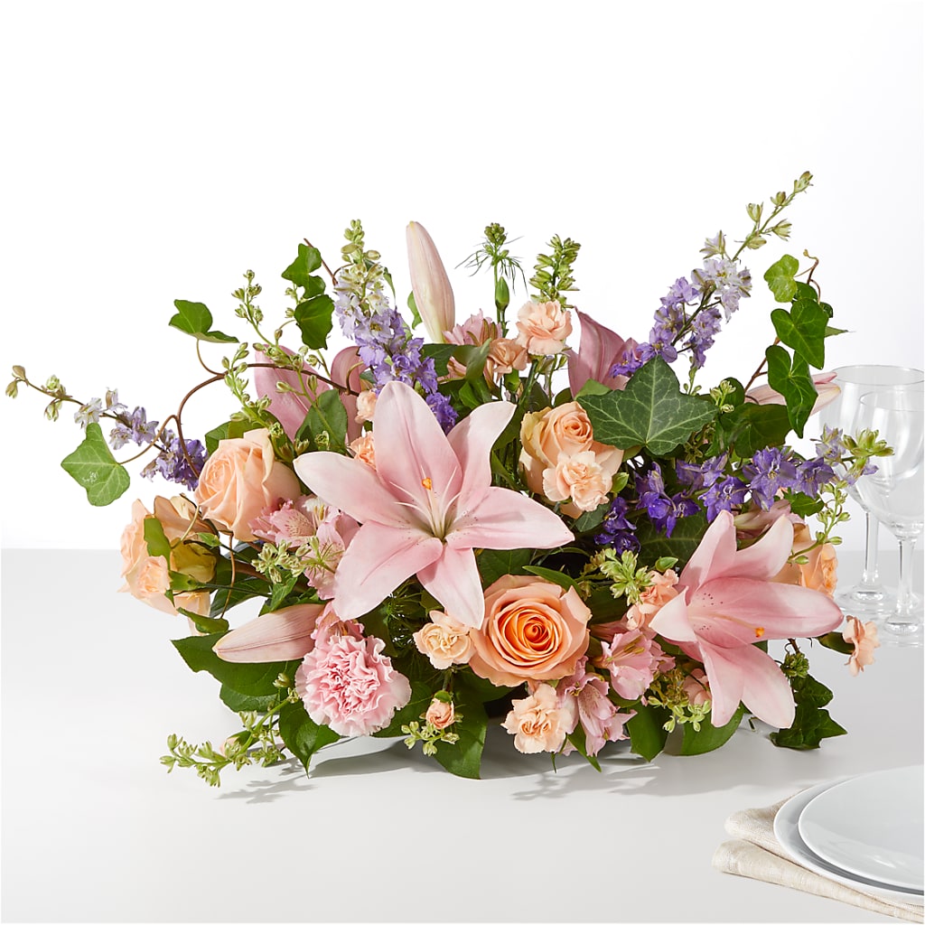 Blossom Time Centerpiece – MILLER'S FLOWERS, Racine WI