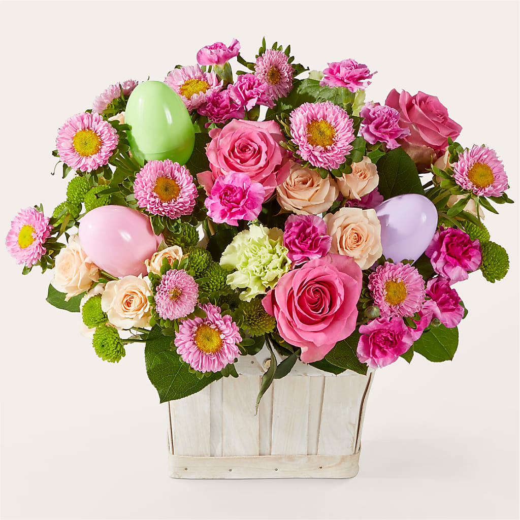 Get Eggcited Basket – MILLER'S FLOWERS, Racine WI