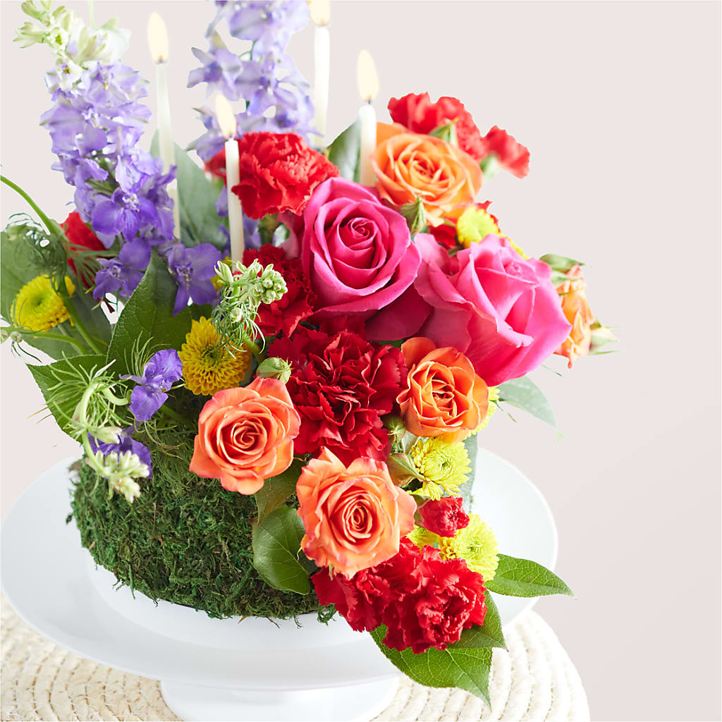 Best Year Yet Floral Cake – MILLER'S FLOWERS, Racine WI