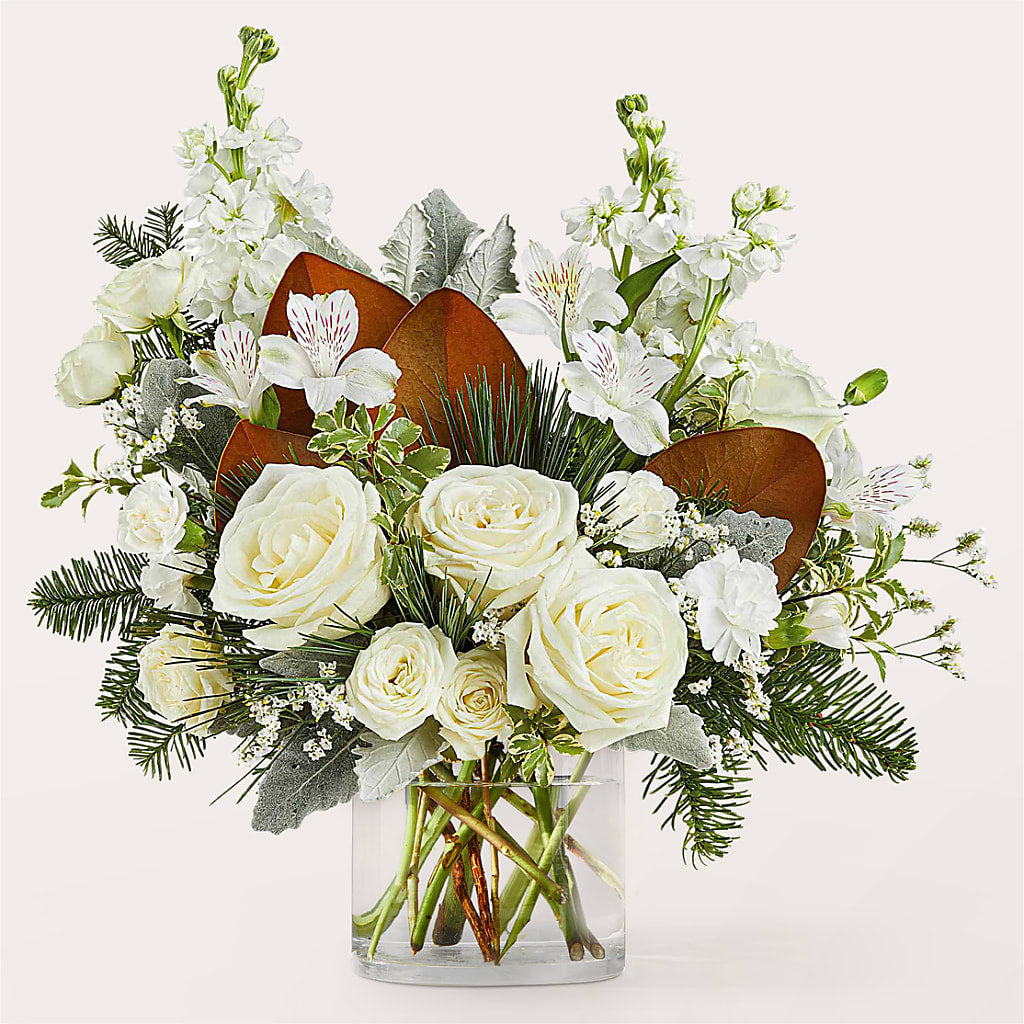 Fresh Snowfall Bouquet – MILLER'S FLOWERS, Racine WI