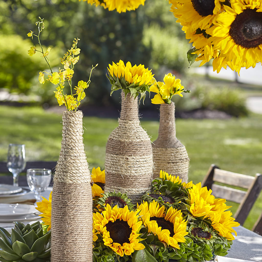 Sublime Garden Centerpiece – MILLER'S FLOWERS, Racine WI