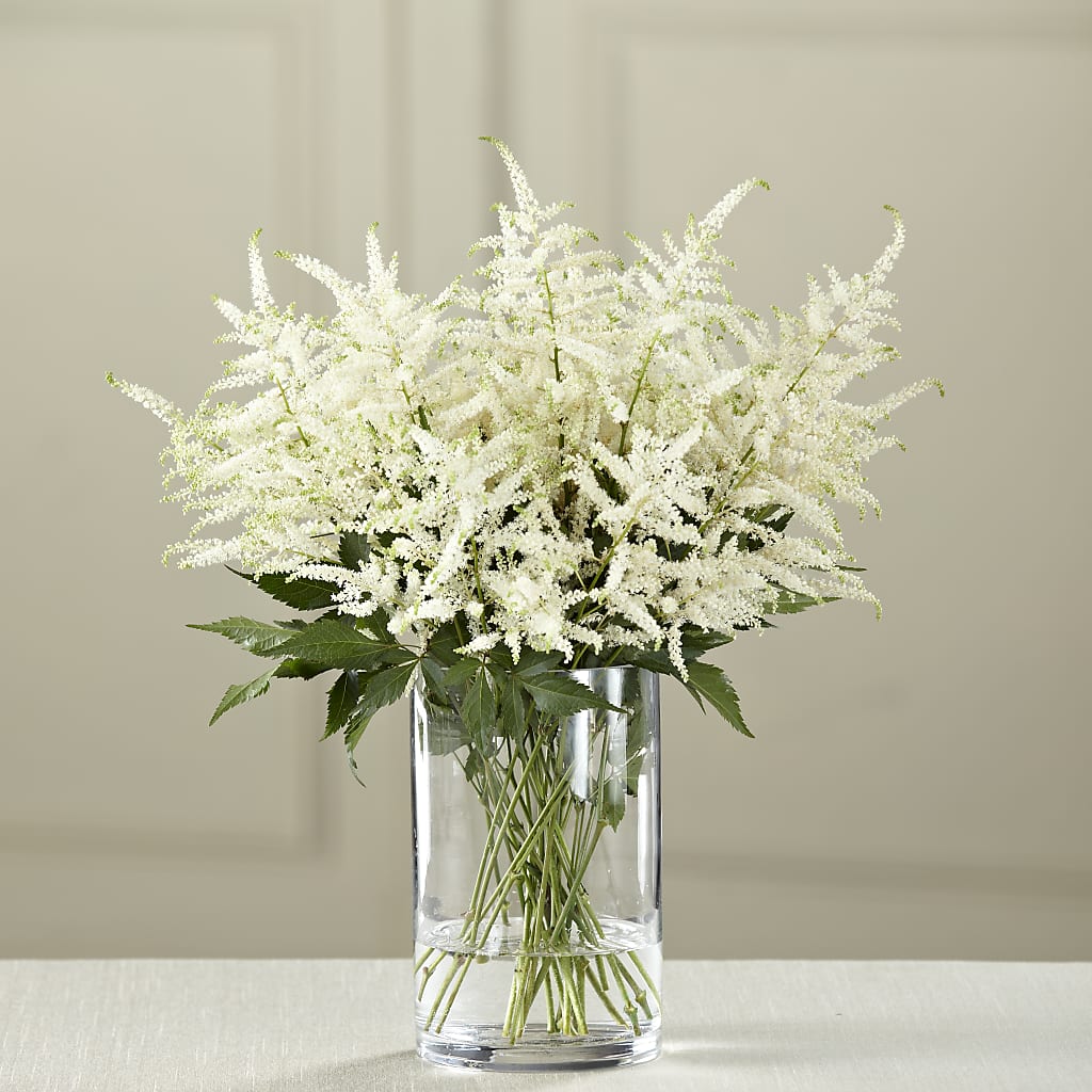 White Astilbe Bouquet – MILLER'S FLOWERS, Racine WI