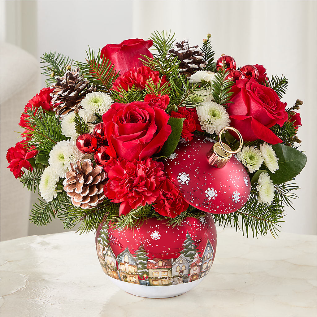 Christmas Carols Ornament – MILLER'S FLOWERS, Racine WI