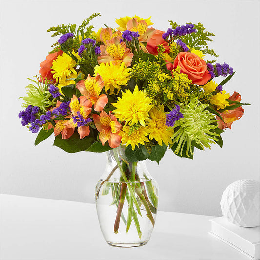 Marmalade Skies Bouquet – MILLER'S FLOWERS, Racine WI