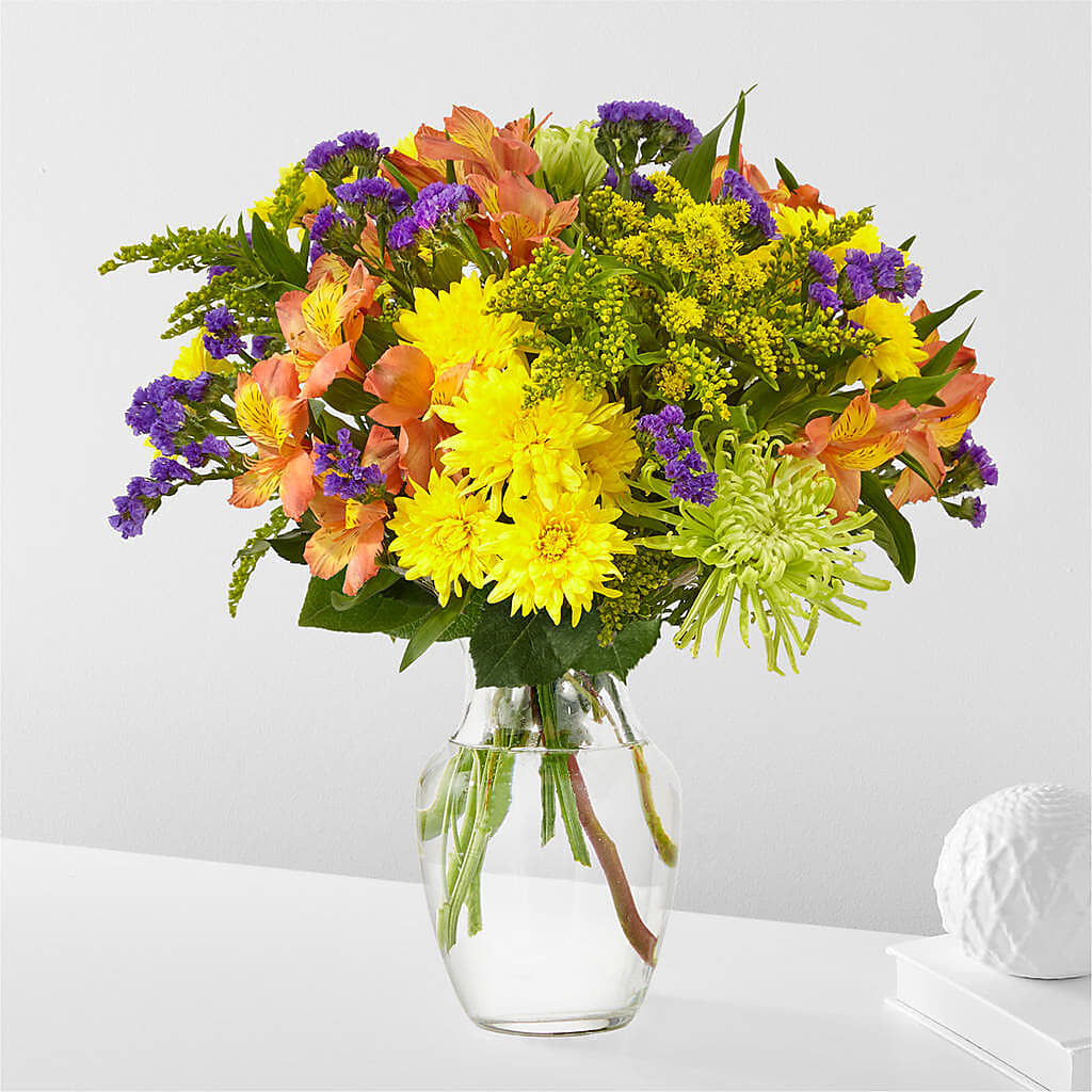 Marmalade Skies Bouquet – MILLER'S FLOWERS, Racine WI
