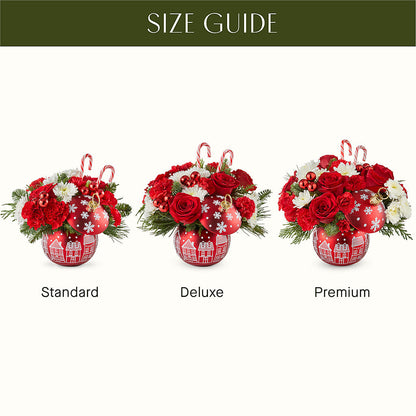 Cheer in the Air Ornament – MILLER'S FLOWERS, Racine WI