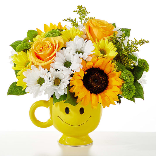 Be Happy Bouquet – MILLER'S FLOWERS, Racine WI