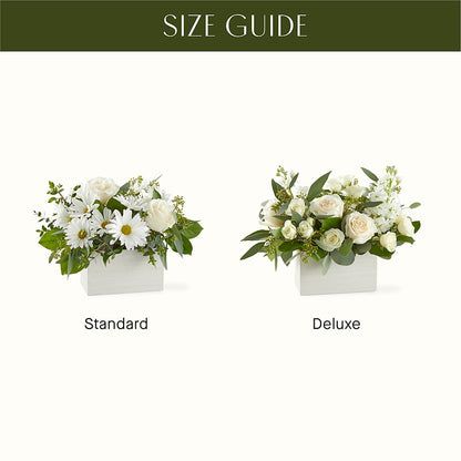 Fresh Linen Box Bouquet – MILLER'S FLOWERS, Racine WI