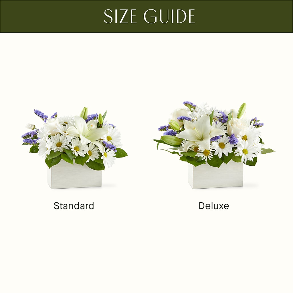 Beyond Blue Box Bouquet – MILLER'S FLOWERS, Racine WI