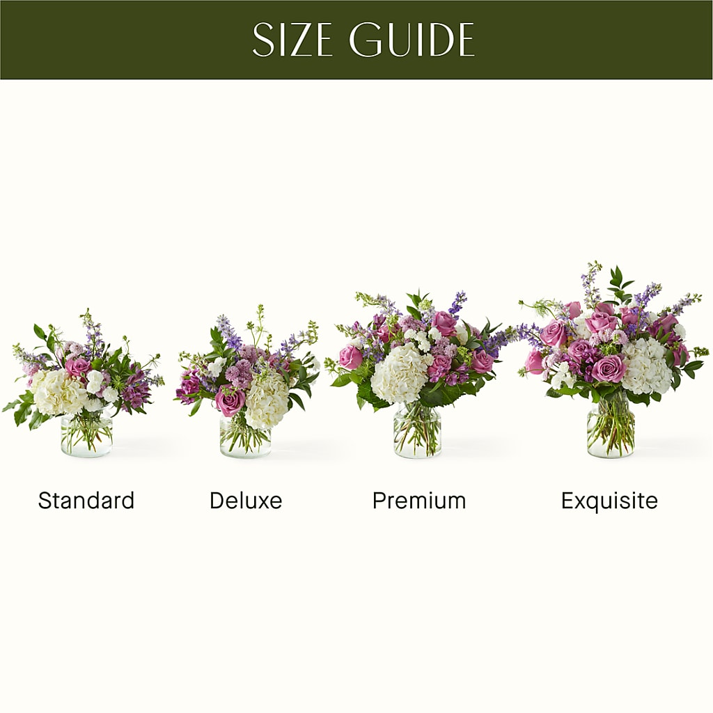 Violet Caress Bouquet – MILLER'S FLOWERS, Racine WI