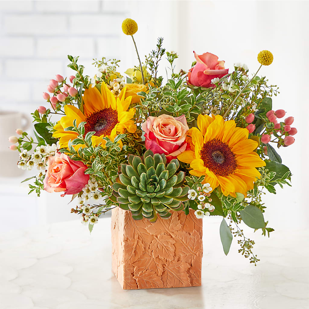 Sunflower Season Bouquet – MILLER'S FLOWERS, Racine WI