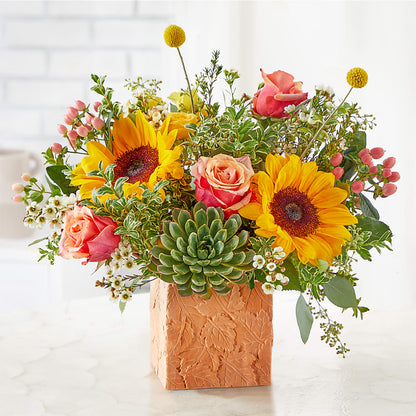Sunflower Season Bouquet – MILLER'S FLOWERS, Racine WI