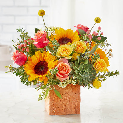 Sunflower Season Bouquet – MILLER'S FLOWERS, Racine WI