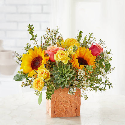 Sunflower Season Bouquet – MILLER'S FLOWERS, Racine WI