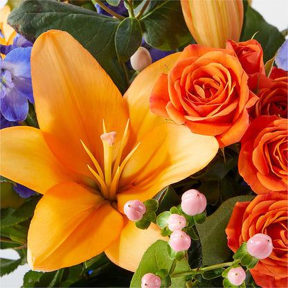 Radiant Citrus Bouquet – MILLER'S FLOWERS, Racine WI