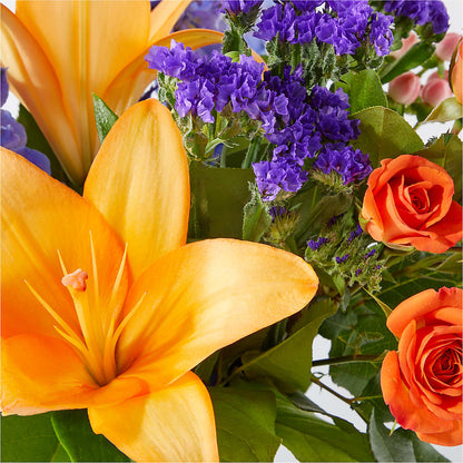 Radiant Citrus Bouquet – MILLER'S FLOWERS, Racine WI