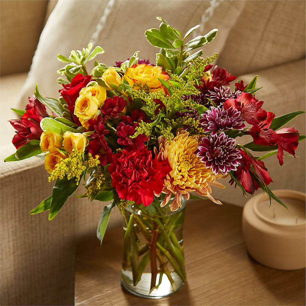 Fall Delight – A Florist Original – MILLER'S FLOWERS, Racine WI