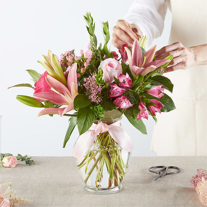 Pink Ribbon - A Florist Original – MILLER'S FLOWERS, Racine WI
