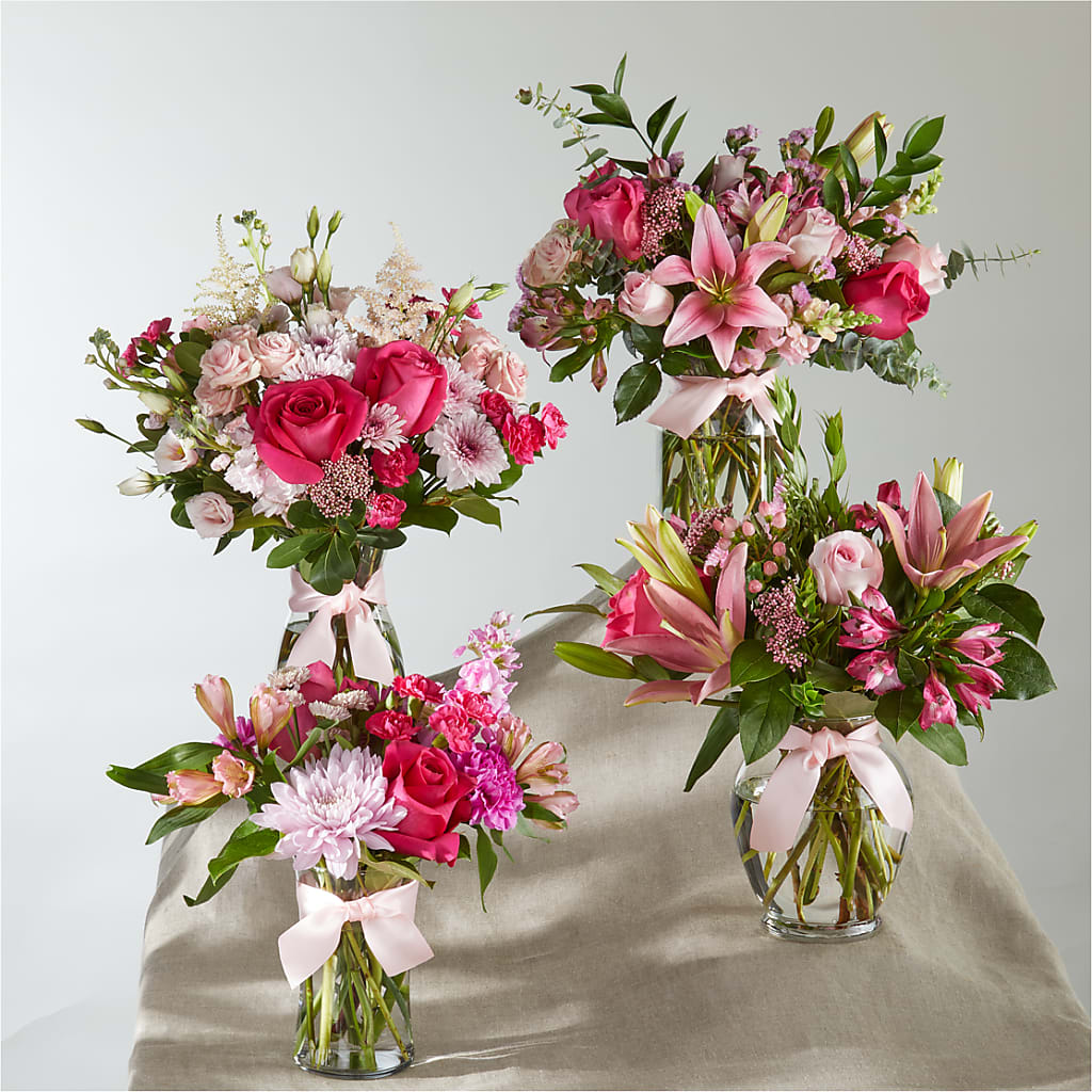 Pink Ribbon - A Florist Original – MILLER'S FLOWERS, Racine WI