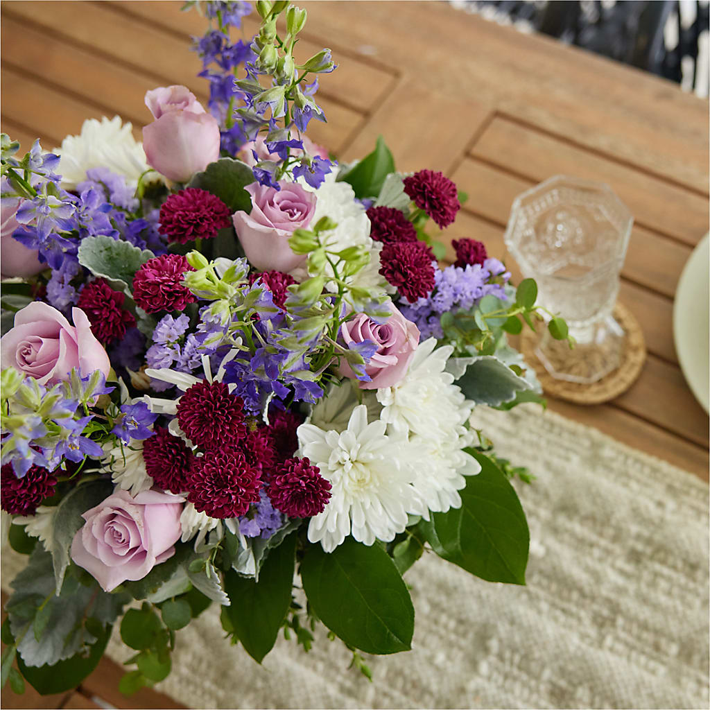 Violet Frost Bouquet – MILLER'S FLOWERS, Racine WI