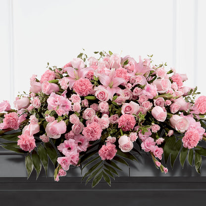 Garden of Comfort Casket Spray (Standard) – MILLER'S FLOWERS, Racine WI