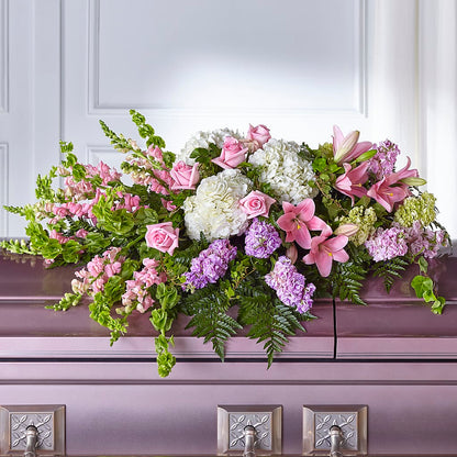 Life's Gratitude Casket Spray – MILLER'S FLOWERS, Racine WI