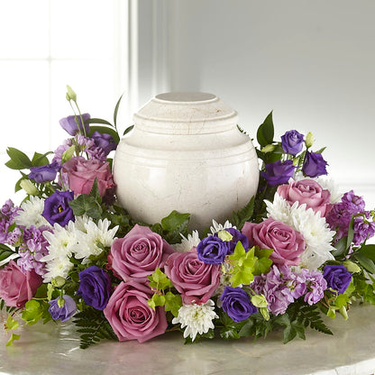 Blooming Sympathy Cremation Adornment – MILLER'S FLOWERS, Racine WI