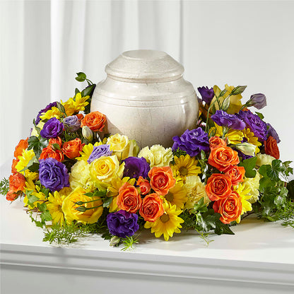 Blossoms of Remembrance Cremation Adornment – MILLER'S FLOWERS, Racine WI