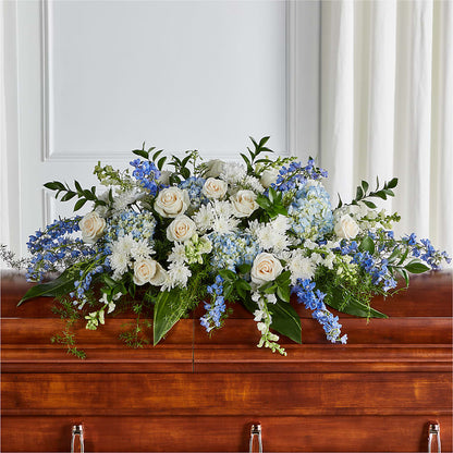 Timeless Essence Casket Spray – MILLER'S FLOWERS, Racine WI