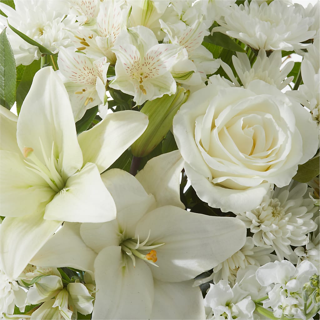 Peaceful Reflections Arrangement – MILLER'S FLOWERS, Racine WI