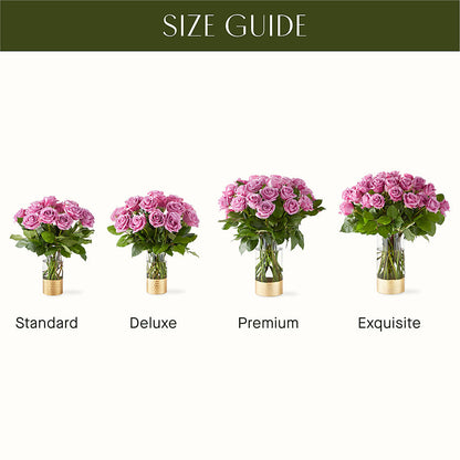 Secret Admirer Lavender Rose Bouquet – MILLER'S FLOWERS, Racine WI