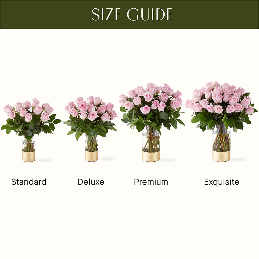 Picture Perfect Pink Rose Bouquet – MILLER'S FLOWERS, Racine WI
