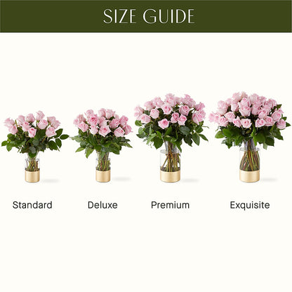 Picture Perfect Pink Rose Bouquet – MILLER'S FLOWERS, Racine WI