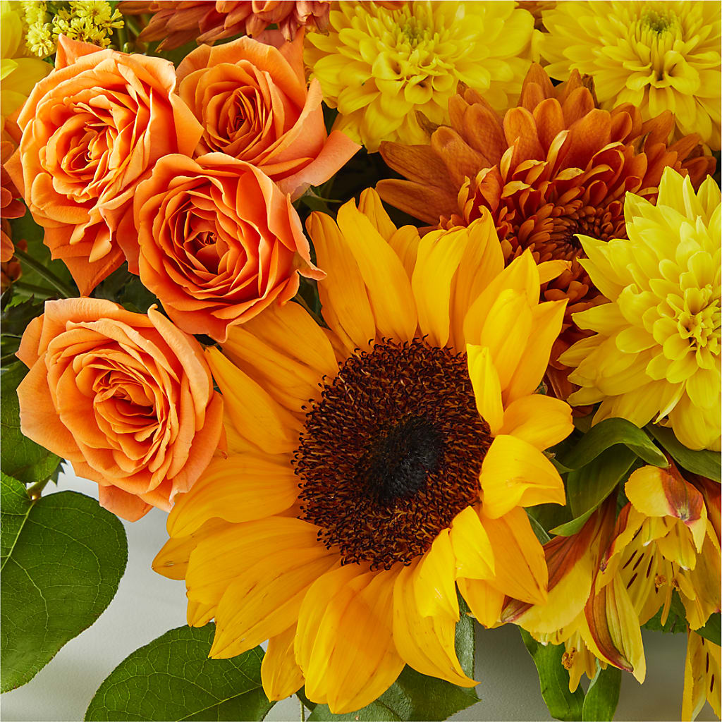 Autumn Harmony Centerpiece – MILLER'S FLOWERS, Racine WI