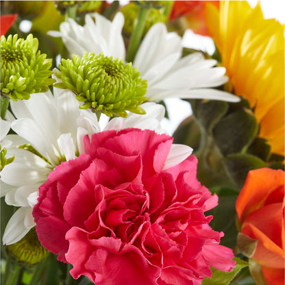 Sun-drenched Blooms Bouquet – MILLER'S FLOWERS, Racine WI