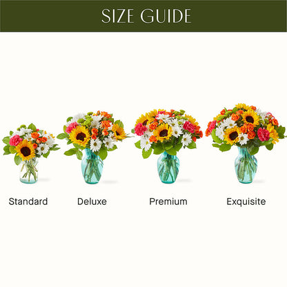 Sun-drenched Blooms Bouquet – MILLER'S FLOWERS, Racine WI