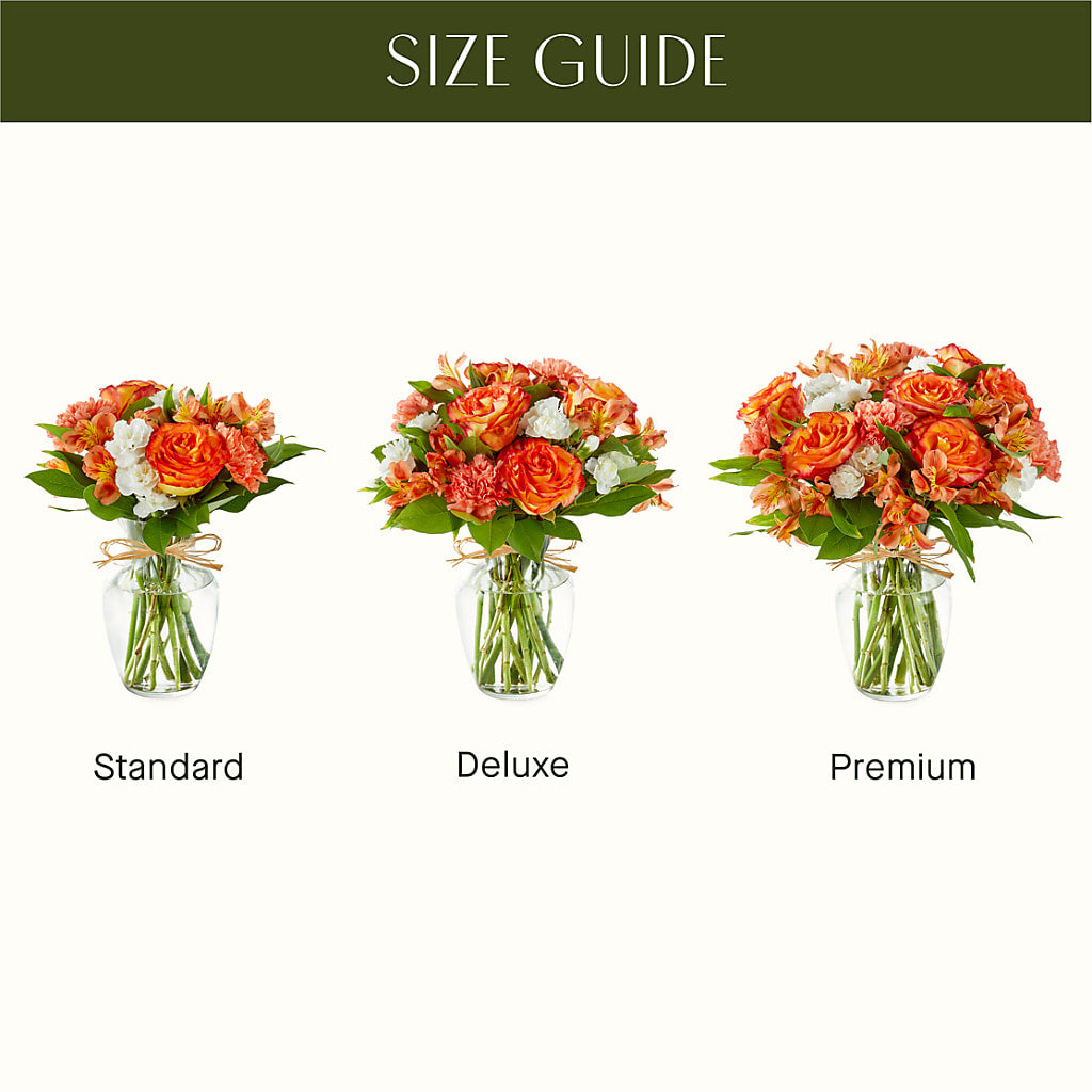 Apricot Glow Bouquet – MILLER'S FLOWERS, Racine WI