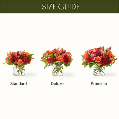 Crimson Leaves Bouquet – MILLER'S FLOWERS, Racine WI