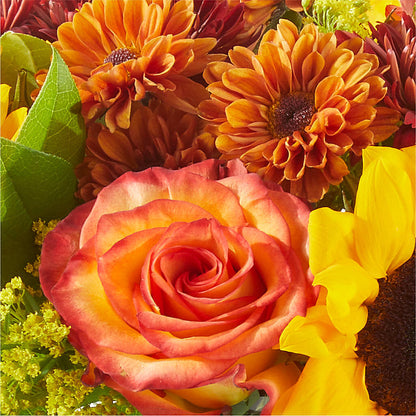 Flannel Scarf Bouquet – MILLER'S FLOWERS, Racine WI