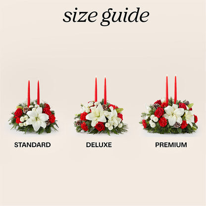 Seasonal Festivities Centerpiece – MILLER'S FLOWERS, Racine WI