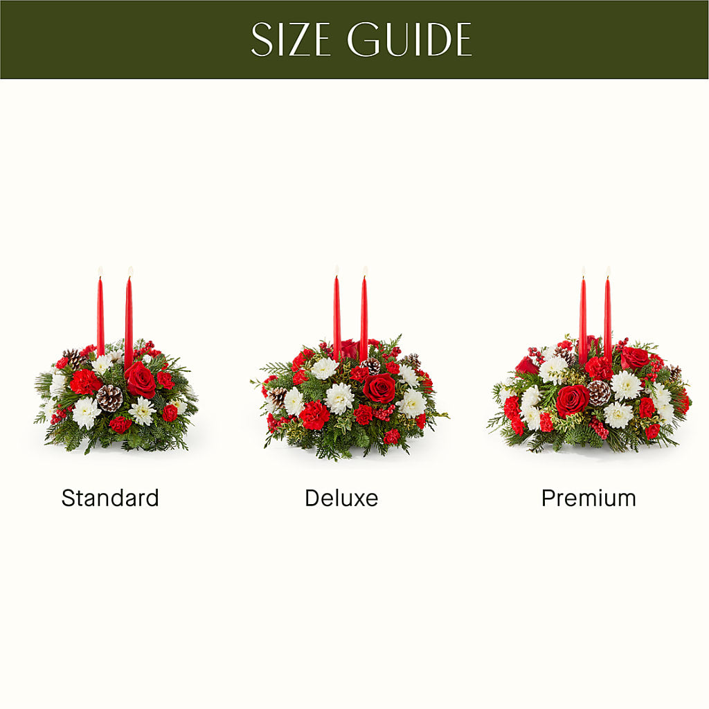 Holiday Soiree Centerpiece – MILLER'S FLOWERS, Racine WI