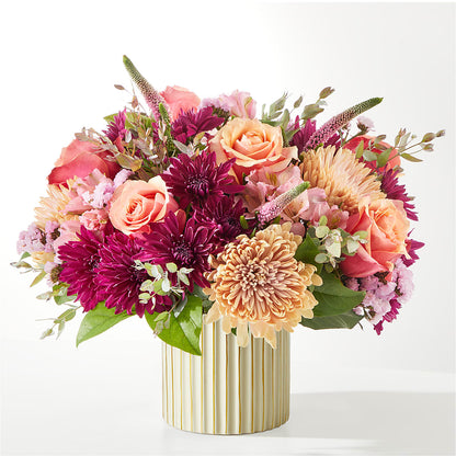 Berry Cobbler Bouquet with Ivory Vase – MILLER'S FLOWERS, Racine WI
