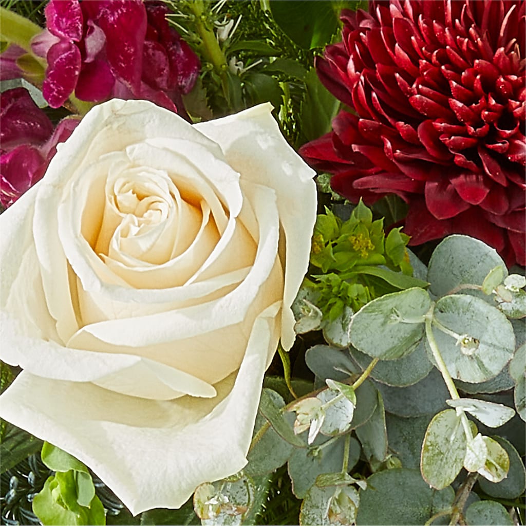 Cranberry Fizz Bouquet – MILLER'S FLOWERS, Racine WI