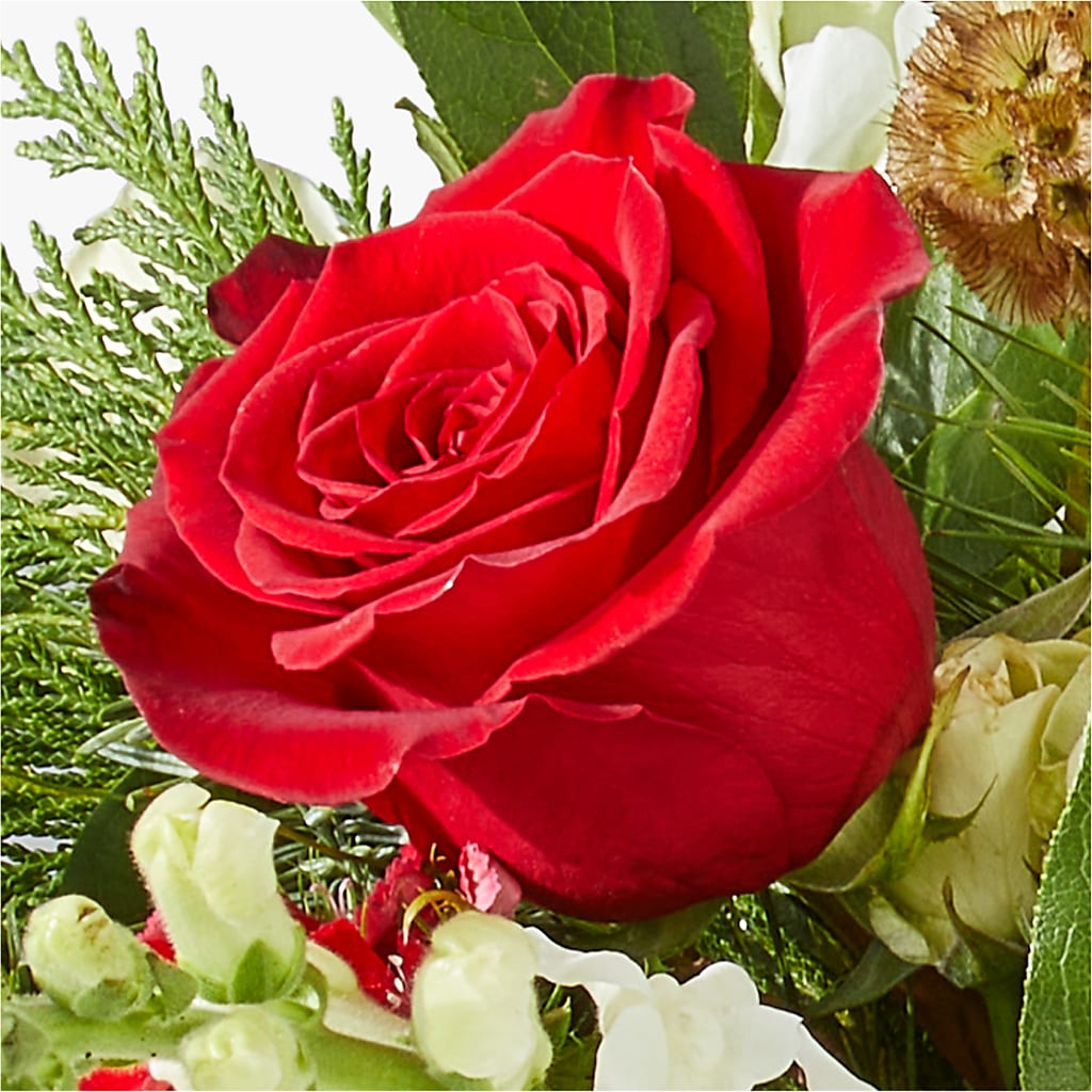 Deck the Halls Bouquet – MILLER'S FLOWERS, Racine WI