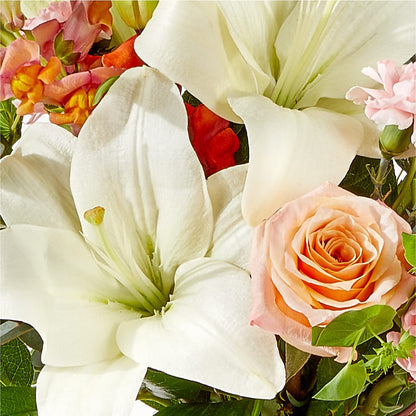Grapefruit Splash Bouquet – MILLER'S FLOWERS, Racine WI