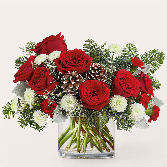 Yule Cheer Bouquet – MILLER'S FLOWERS, Racine WI