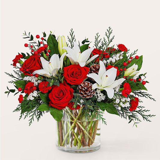 Best in Snow Bouquet – MILLER'S FLOWERS, Racine WI