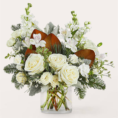 Fresh Snowfall Bouquet – MILLER'S FLOWERS, Racine WI