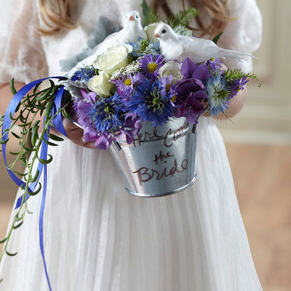 Enchantment Flower Girl Arrangement – MILLER'S FLOWERS, Racine WI