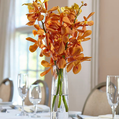 Orange Mokara Bud Vase – MILLER'S FLOWERS, Racine WI